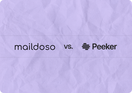 Peeker vs Maildoso: Which Inbox Provider Actually Protects Your Campaigns?
