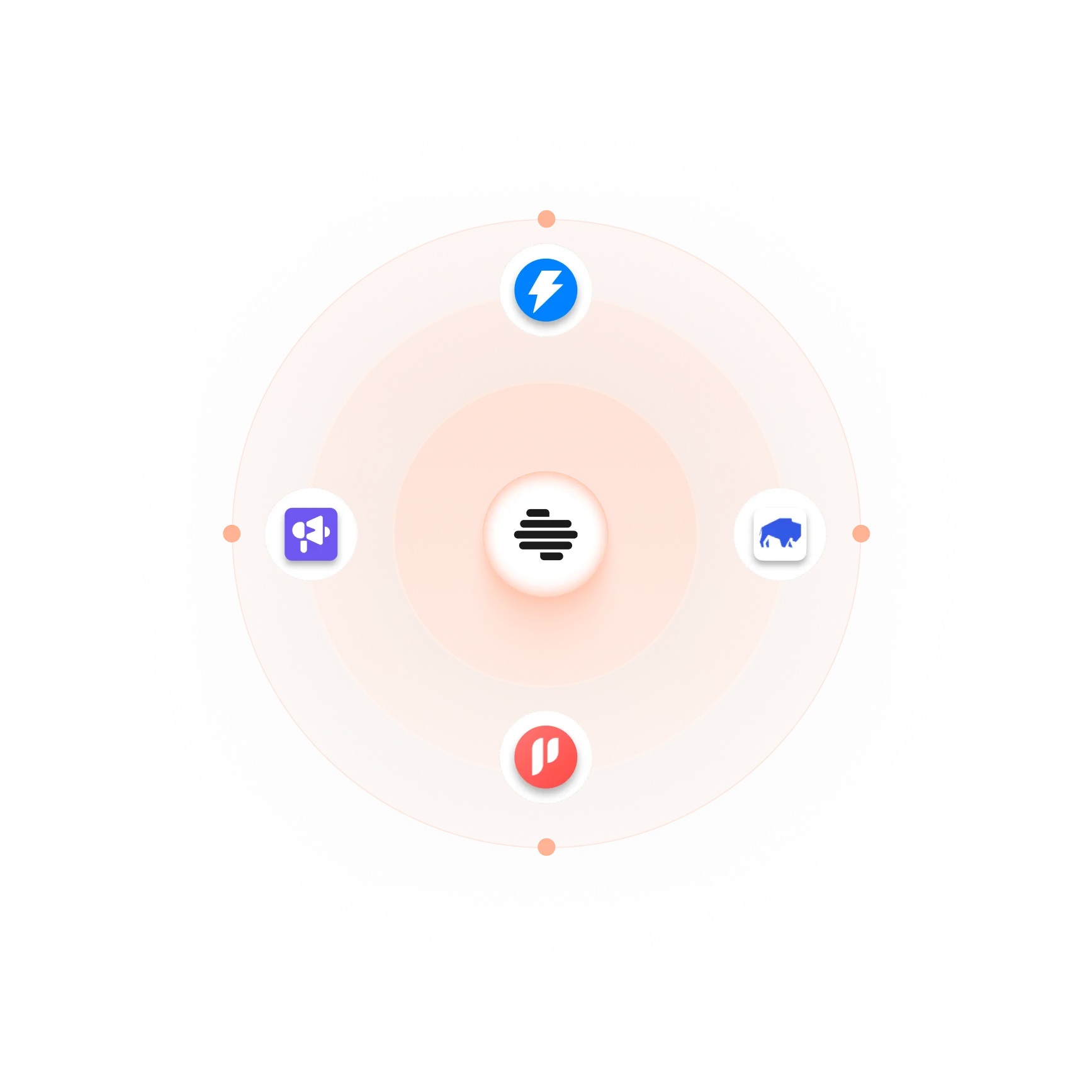 Integrations with top cold email tools